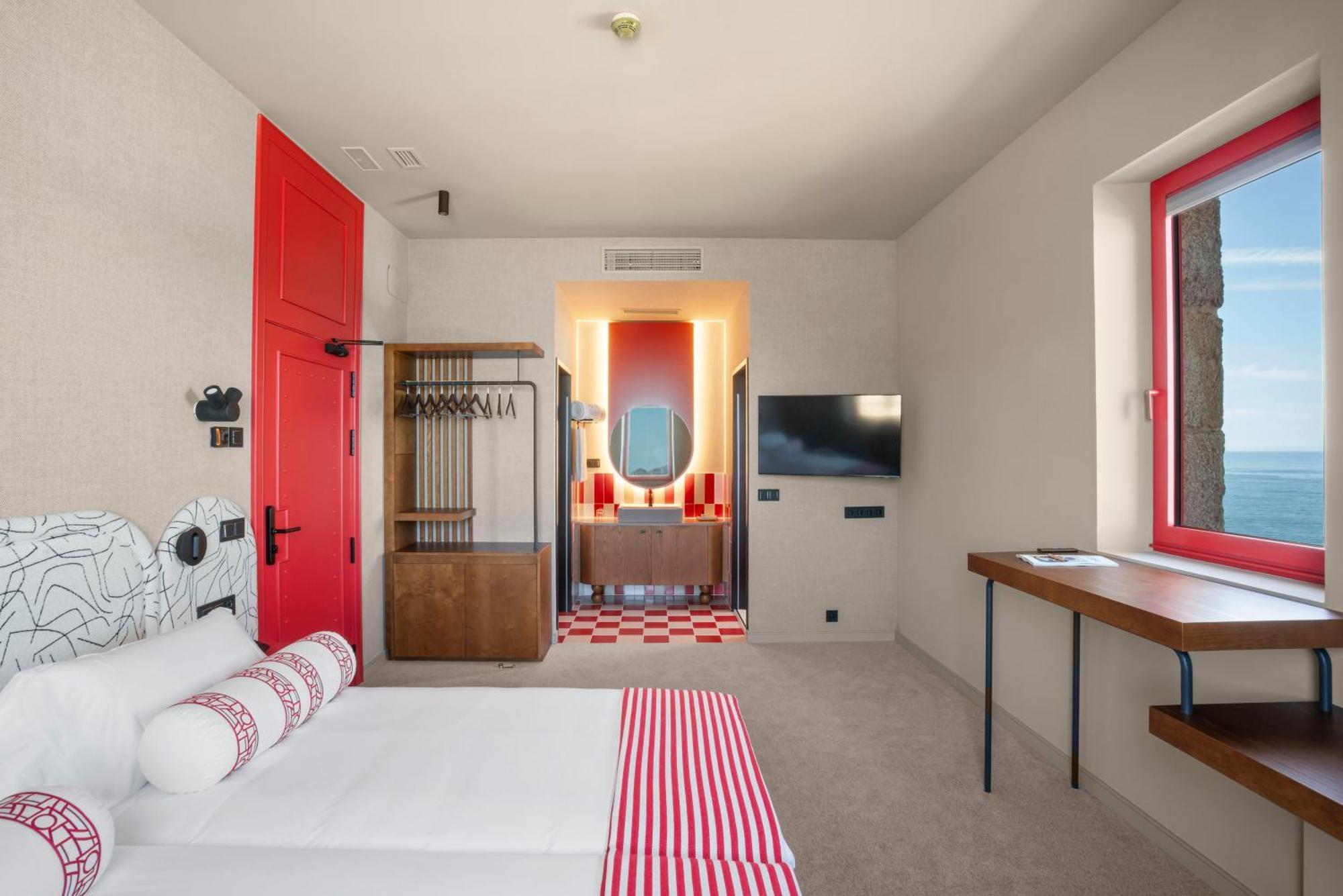 Hotel Boutique Faro Silleiro ไบโยนา ภายนอก รูปภาพ